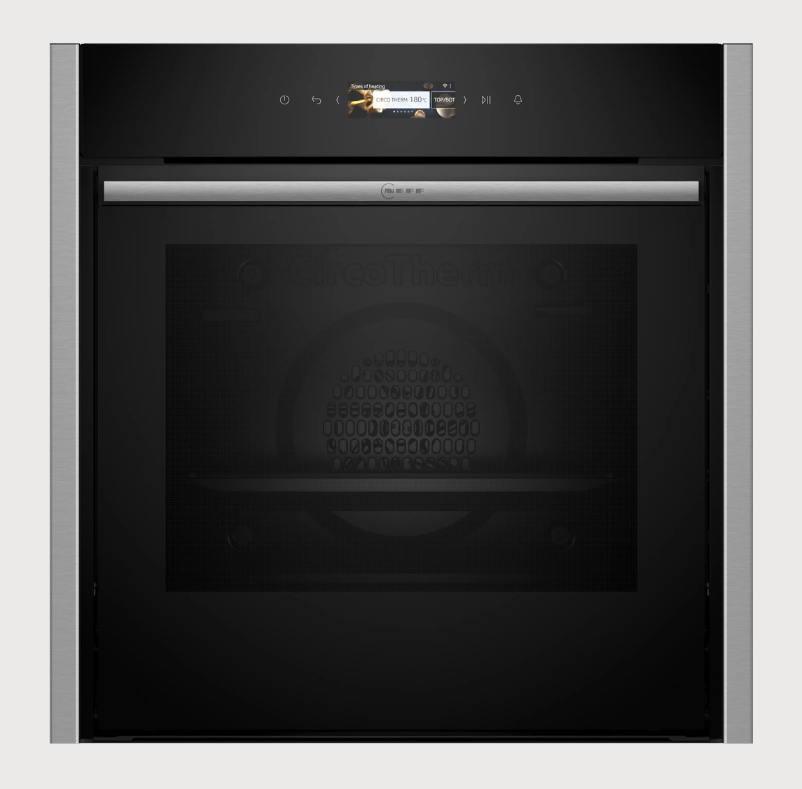 NEFF N70 Slide & Hide Built-in Oven, Stainless Steel – B54CR31N0B