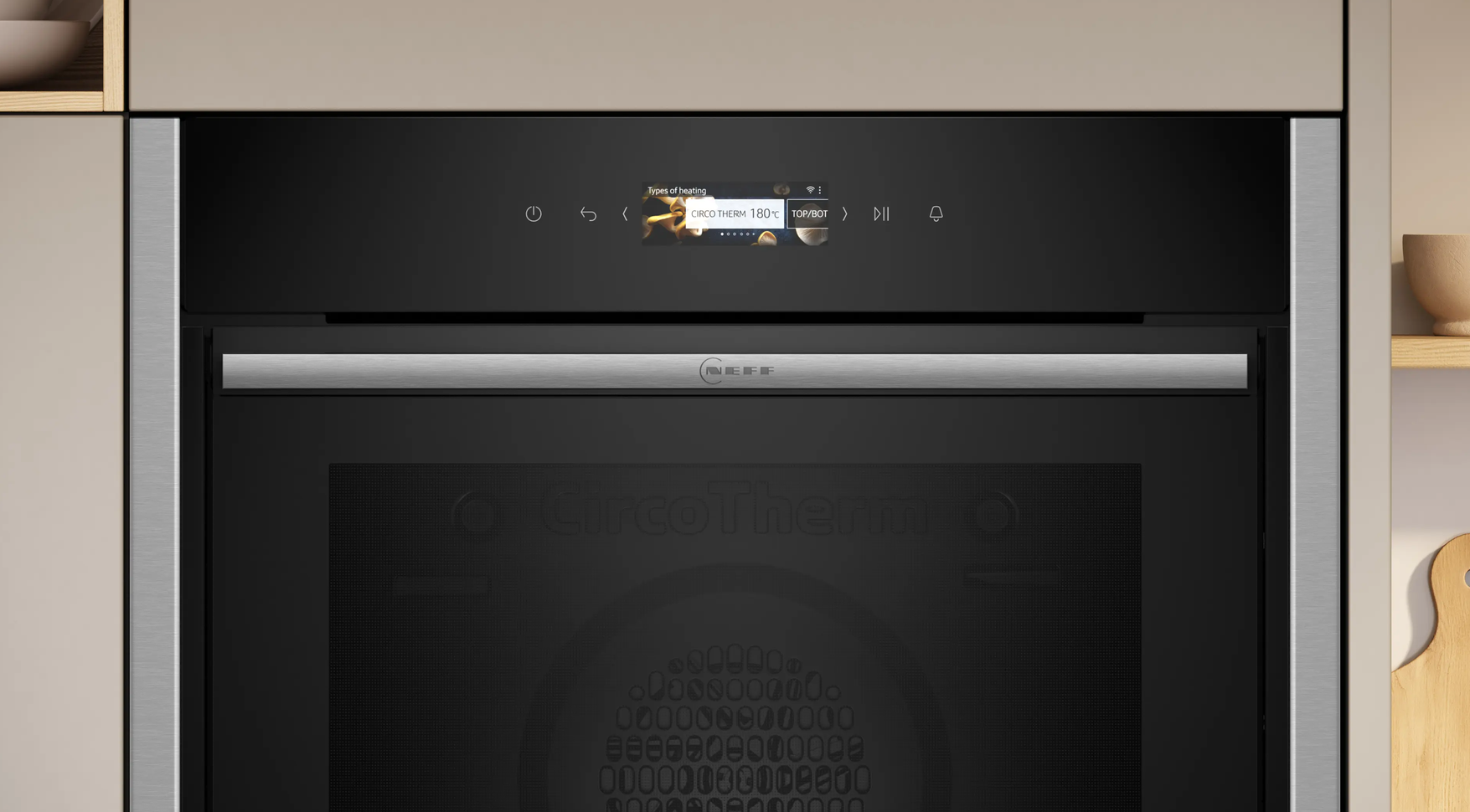 NEFF N70 Slide & Hide Built-in Oven, Stainless Steel – B54CR31N0B - Image 3