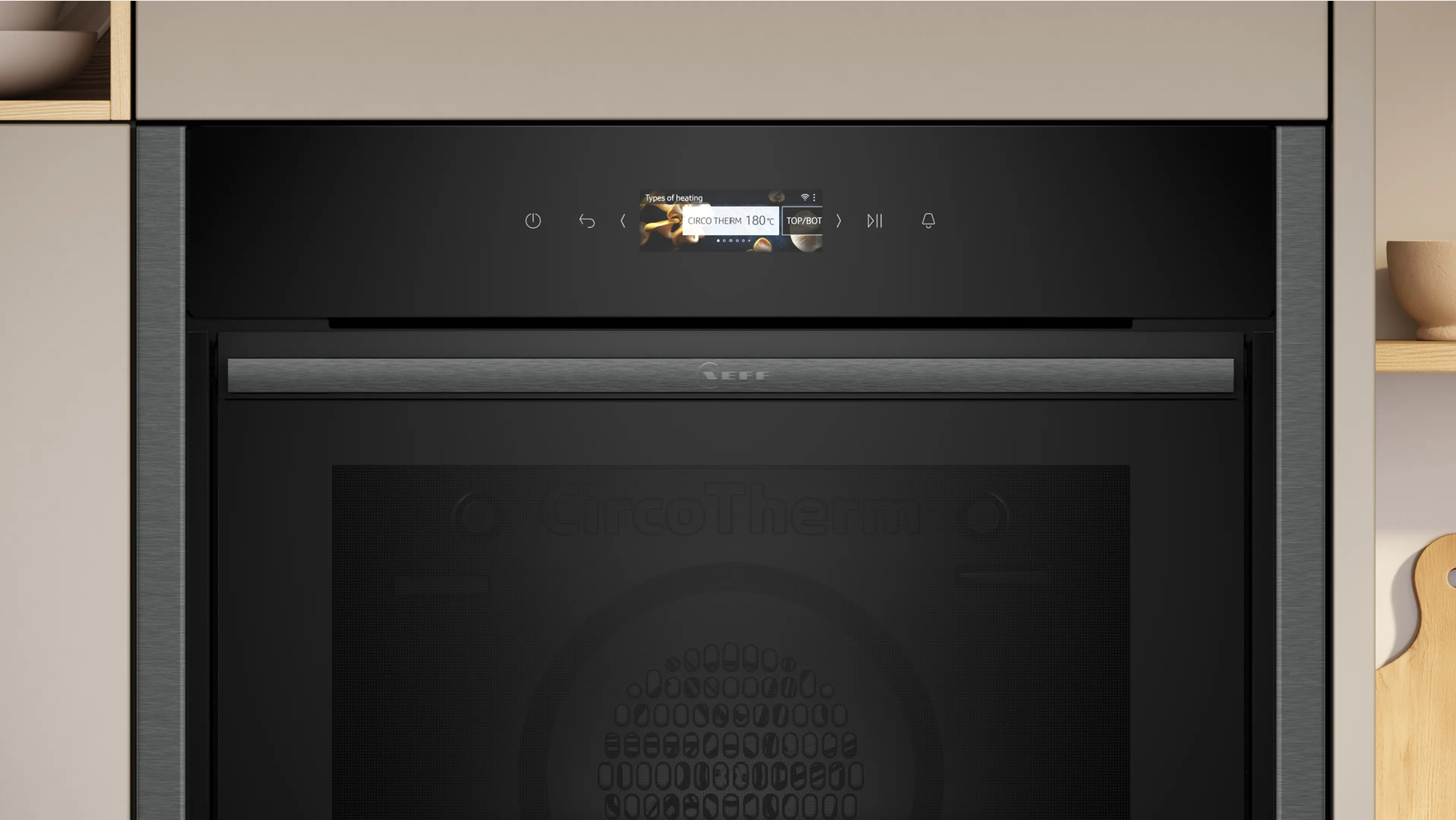NEFF N70 Slide & Hide Built-in Oven, Graphite Grey – B54CR71G0B - Image 5