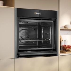 NEFF N70 Slide & Hide Built-in Oven, Graphite Grey – B54CR71G0B - Image 3