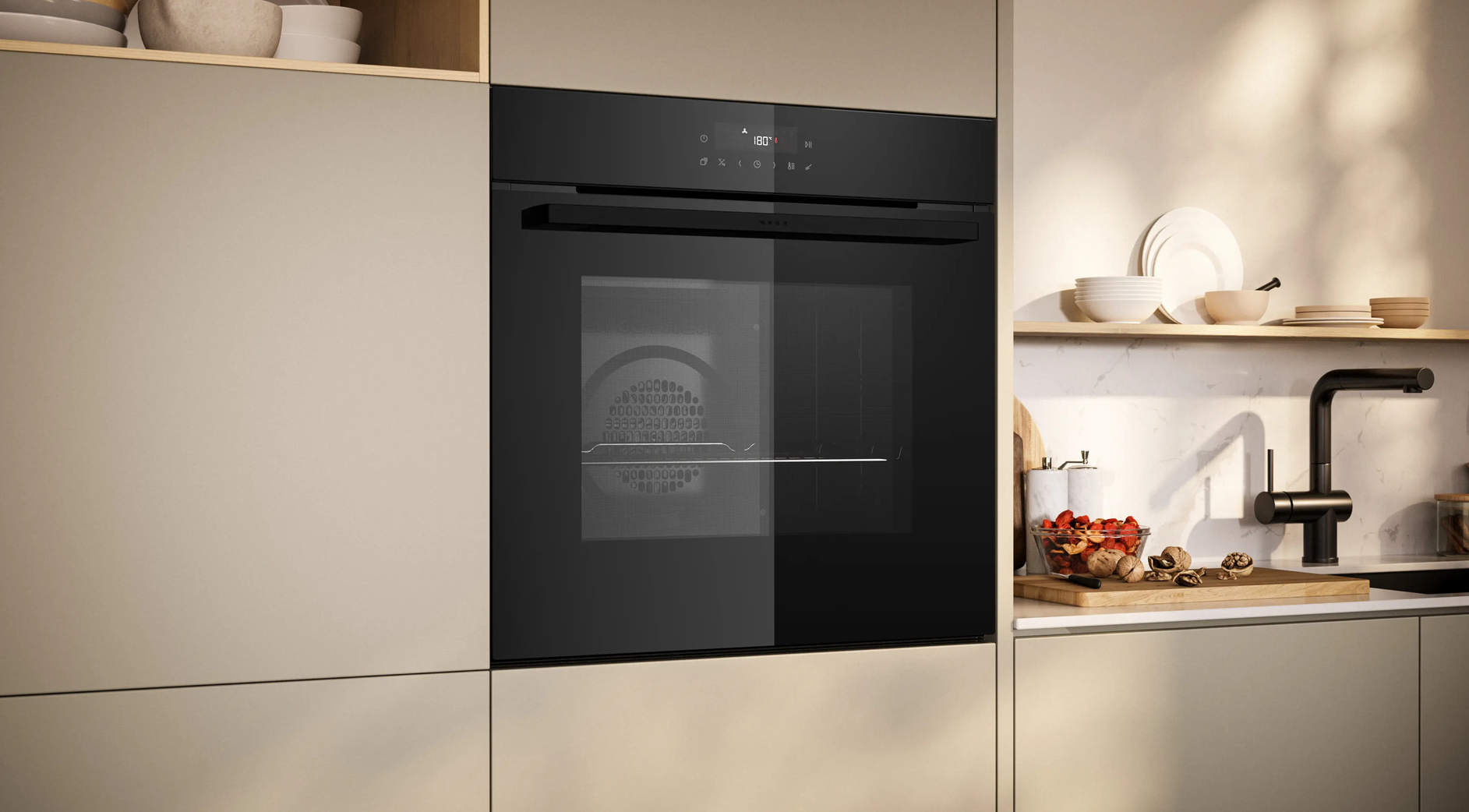 NEFF N30 Pyrolytic Built-in Oven, Black – B2CCJ7AK0B - Image 6