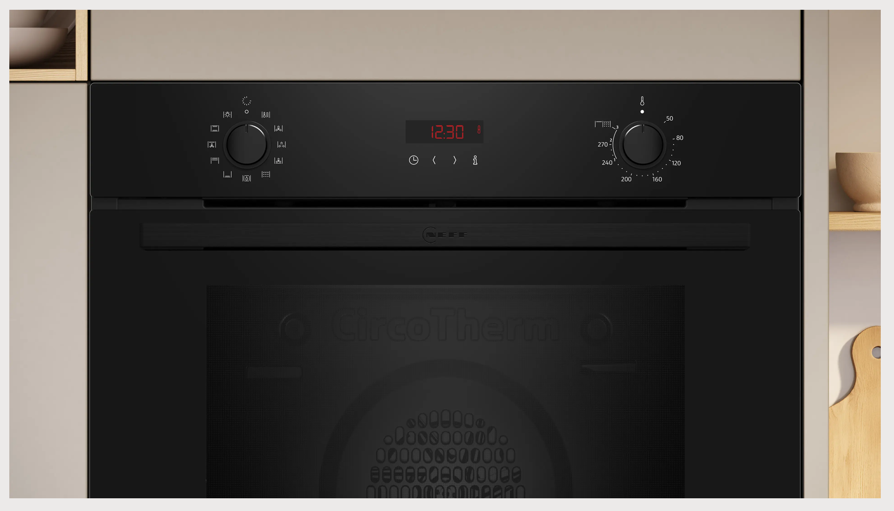 NEFF N30 Pyrolytic Built-in Oven, Black – B2DCG7AK3B - Image 2