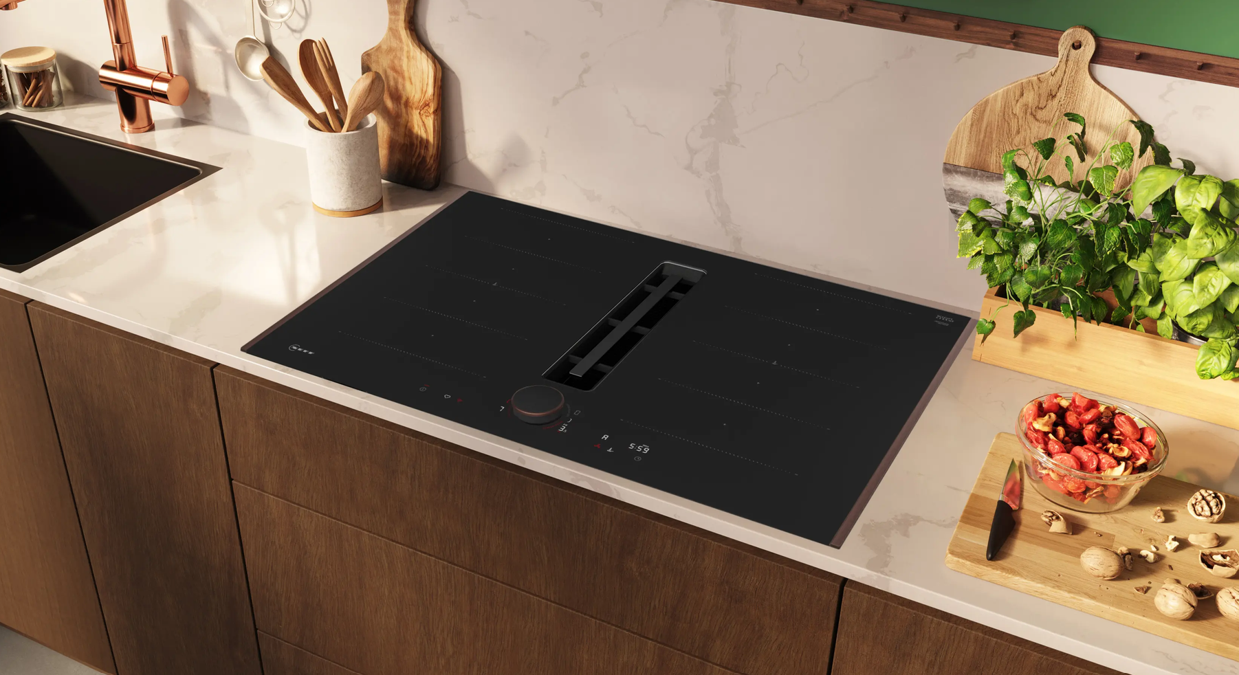 NEFF N90 Induction Hob with Integrated Ventilation – V68YYYX4C0 - Image 2