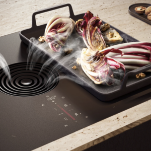 BORA M Pure Matt Glass Induction Hob with Integrated Extractor - Image 3