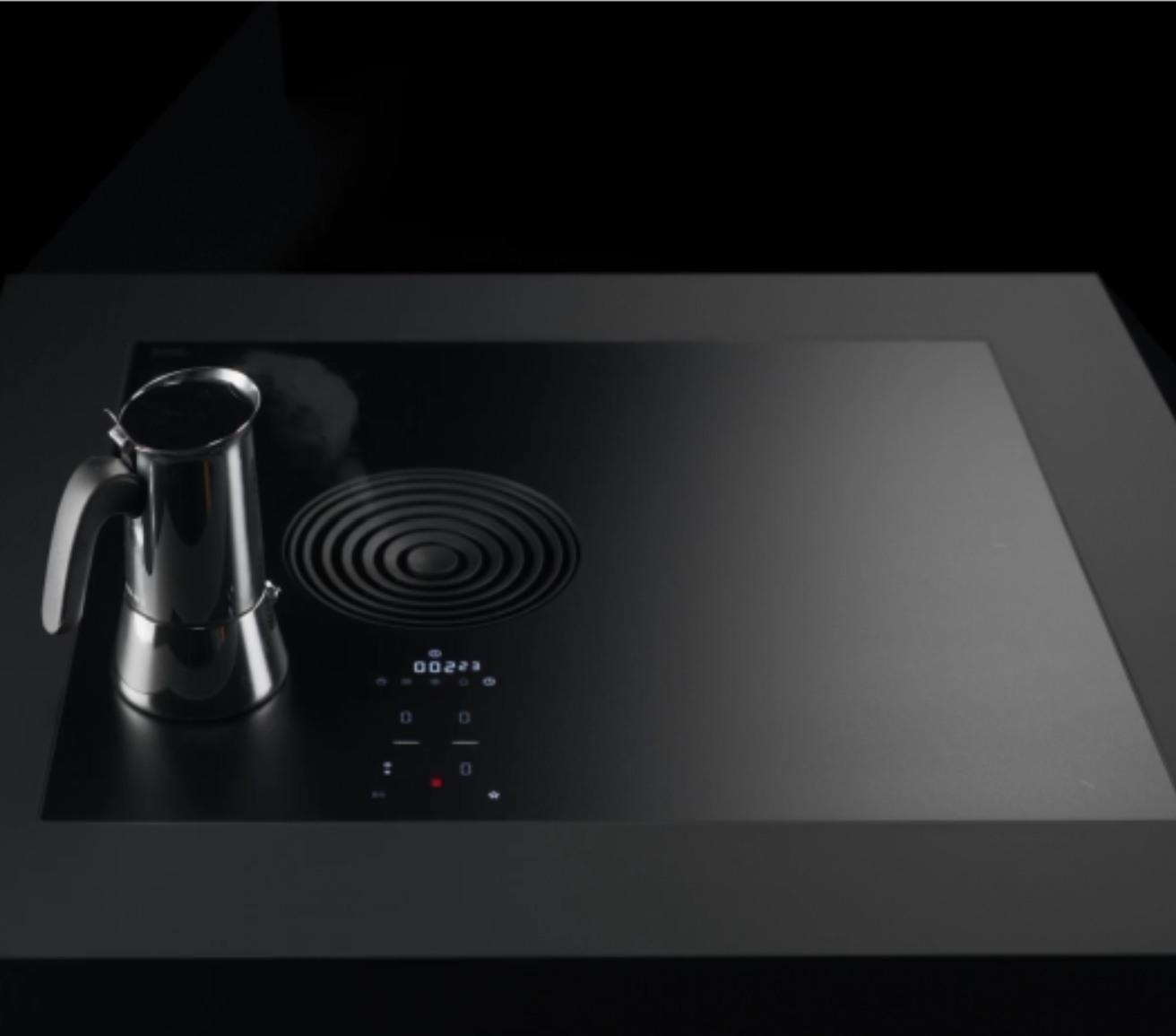 BORA S Pure Matt Glass Induction Hob with Integrated Extractor - Image 2