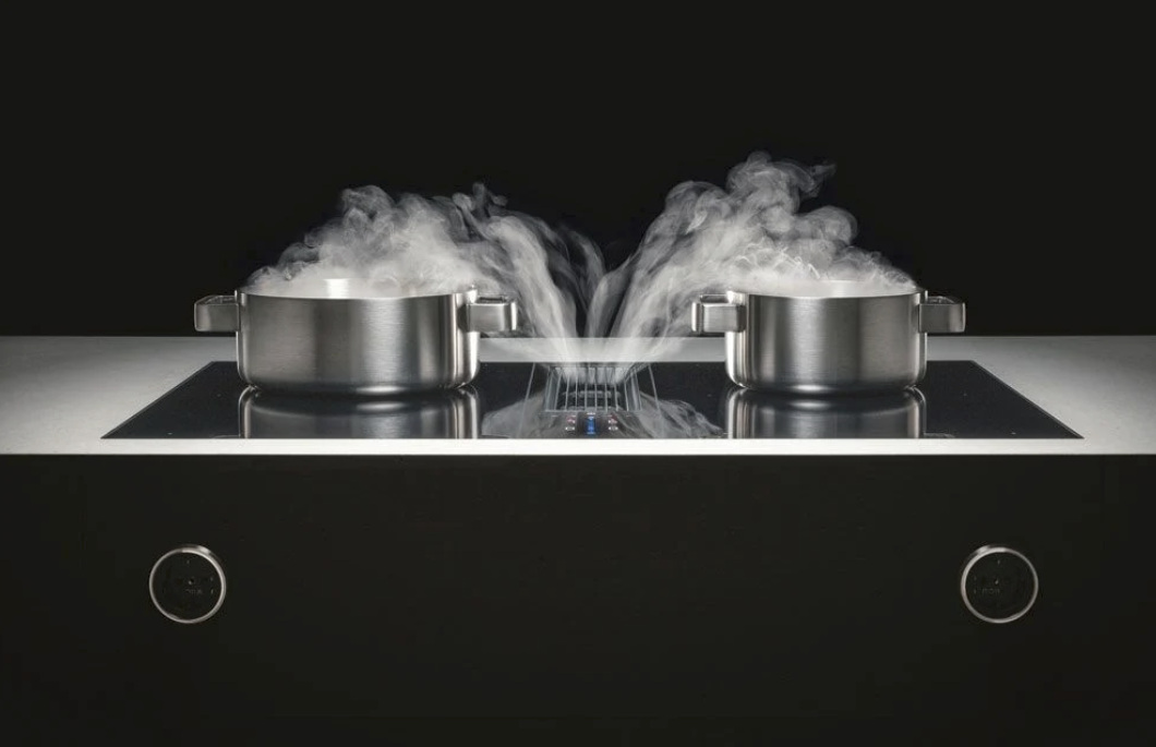BORA Classic 2.0 Matt Glass Modular Cooktop Extractor System - Image 2