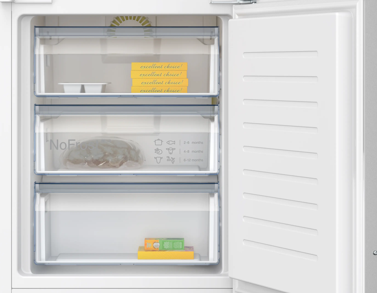 NEFF N50 Integrated Fridge Freezer – KI7962FD0G - Image 3