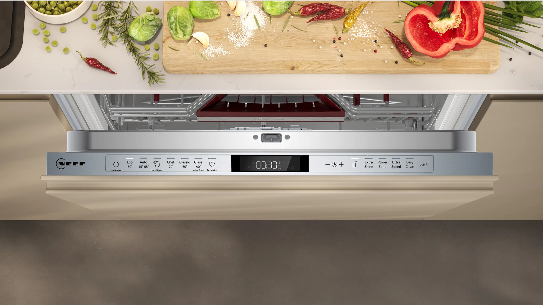 NEFF N70 Fully Integrated Dishwasher 60cm – S197YCX05G - Image 4