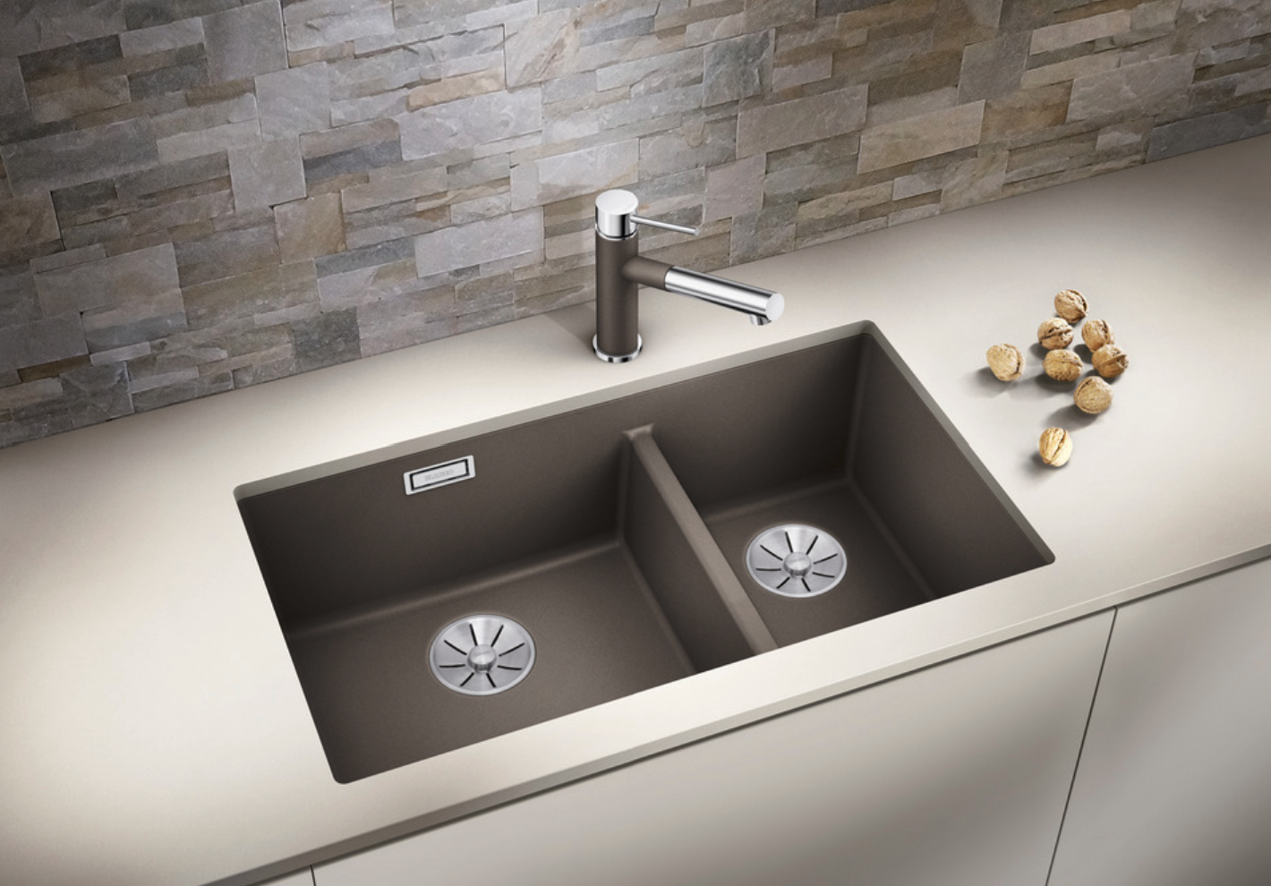 BLANCO SUBLINE 430/270-U LH SILGRANIT Sink - Image 2