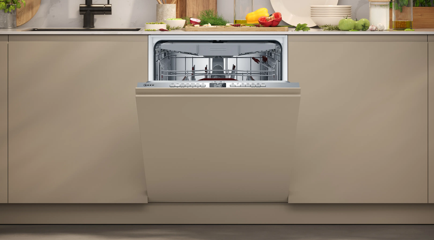 NEFF N70 Fully Integrated Dishwasher - S297HCX17G - Image 2
