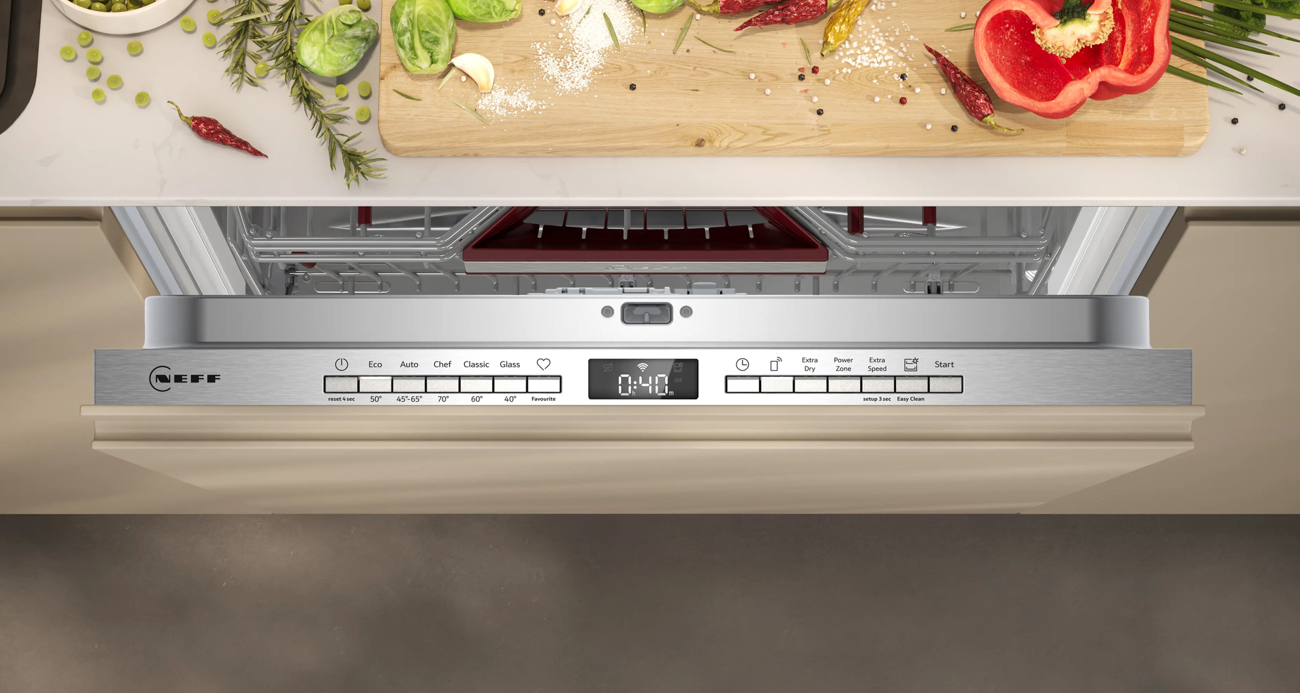 NEFF N70 Fully Integrated Dishwasher - S297HCX17G - Image 4